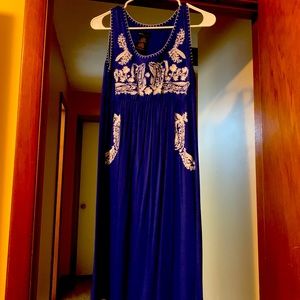 Grace Elements size medium blue dress. Worn once.